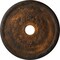 Ekena Millwork Grape Ceiling Medallion (Fits Canopies up to 3 5/8"), Hnd-Painted Rust, 22 5/8"OD x 3 5/8"ID x 5/8"P CM22GRRUS - alternate 1